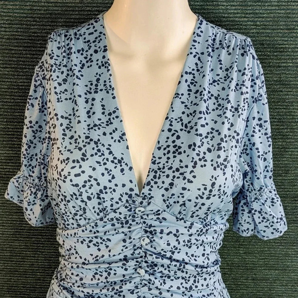 Polo Bonetta Blue on Blue Mini-Dress NWT - Picture 3 of 11